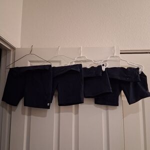 Lot of 4 Sweaty Betty Power Compression Shorts Size Small 6 Inch Navy Blue